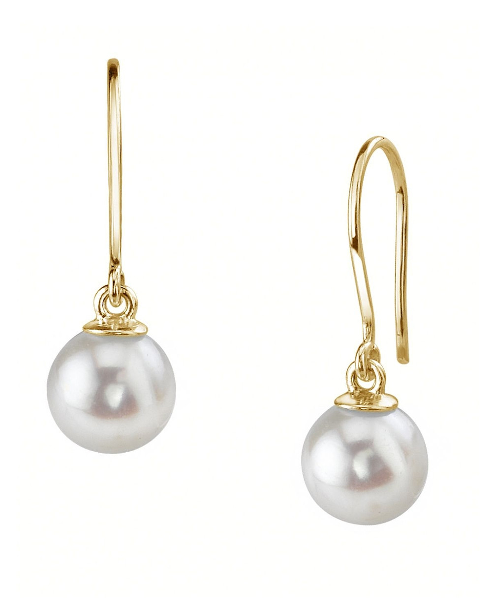 Dangling Pearl Earrings
 Freshwater Pearl Linda Dangling Earrings