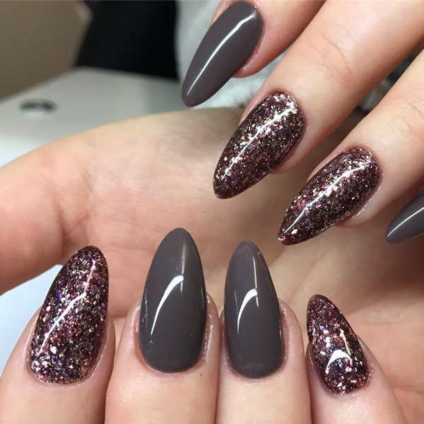 Dark Color Nail Designs
 Beautiful and Awesome Dark Nails Ideas for Winter Season