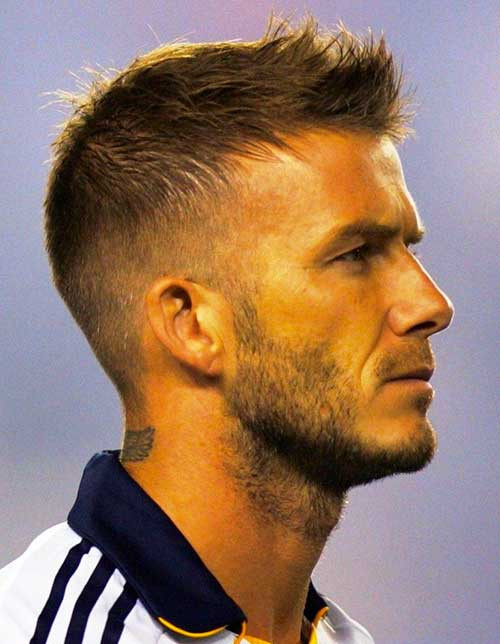 David Beckham Short Hairstyle
 David Beckham Hair 2014 2015