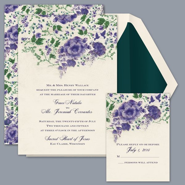 David Bridal Wedding Invitations
 DB9841AA1H wedding invitation
