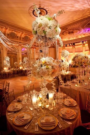 David Tutera Wedding Decorations
 best Glamour N Luxury Wedding Centerpieces images
