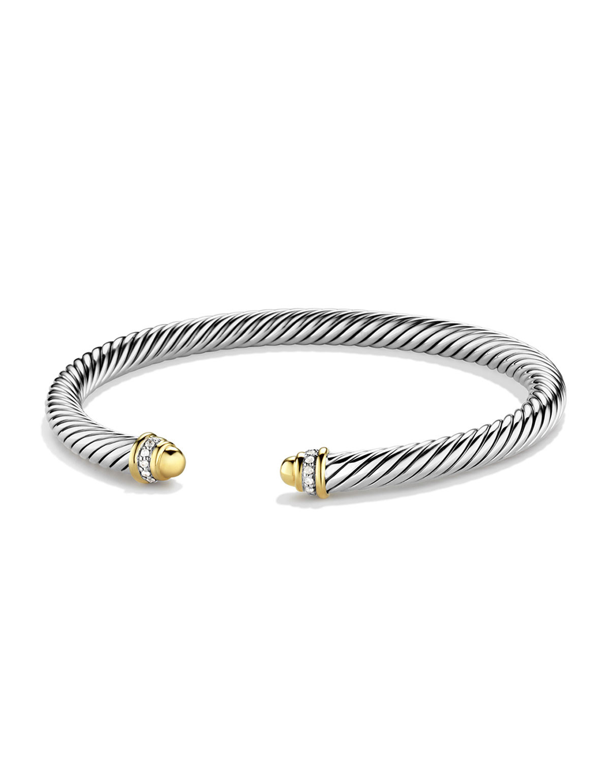 David Yurman Cable Bracelet
 David Yurman Cable Classics Bracelet with Gold Domes and