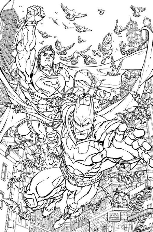 Dc Adult Coloring Book
 25 DC ics Coloring Book Variant Covers Revealed IGN