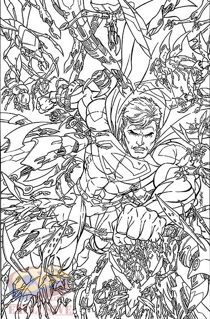 Dc Comics Adult Coloring Book
 DC ics January 2016 Theme Month Variant Covers Revealed