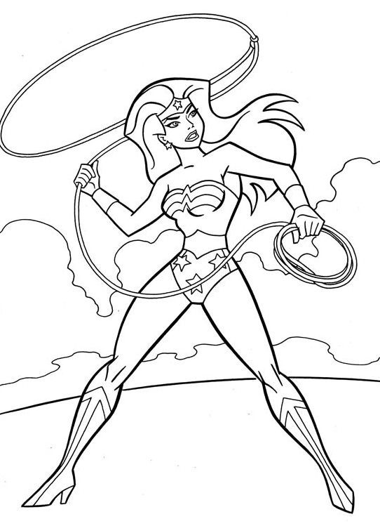Dc Girls Coloring Pages
 DC Super Hero Girls coloring page 02