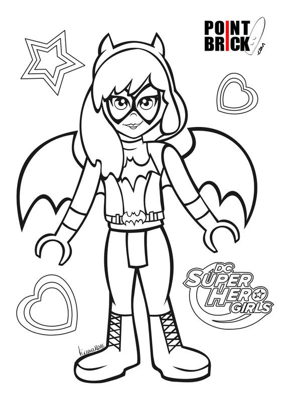 Dc Super Hero Girls Coloring Pages
 Disegni da Colorare LEGO DC ics Super Hero Girls