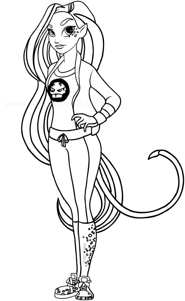Dc Super Hero Girls Coloring Pages
 Dc Superhero Girls Pages Coloring Pages