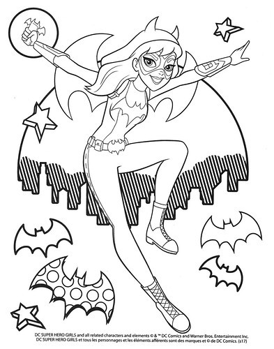 Dc Superhero Girls Coloring Book
 DC Superhero Girls Colouring Pages