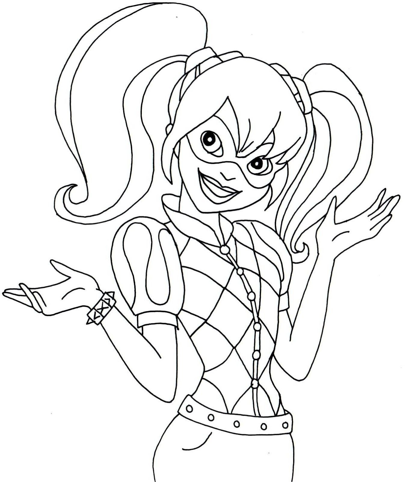 Dc Superhero Girls Coloring Pages
 Pin on Abby is 6 5