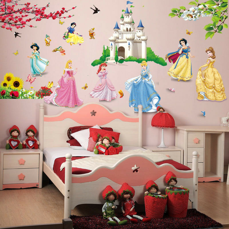 Decals For Kids Room
 fairy tale Princess Castle Disney kids room girls room