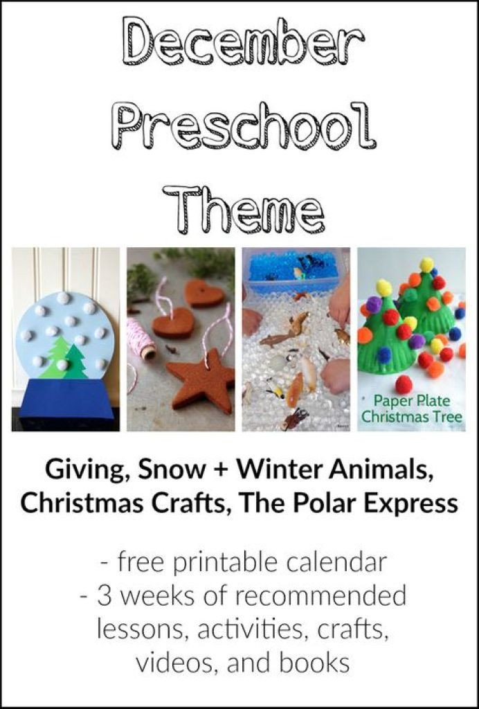 December Crafts For Preschool
 Our December Preschool Theme Pig & Dac