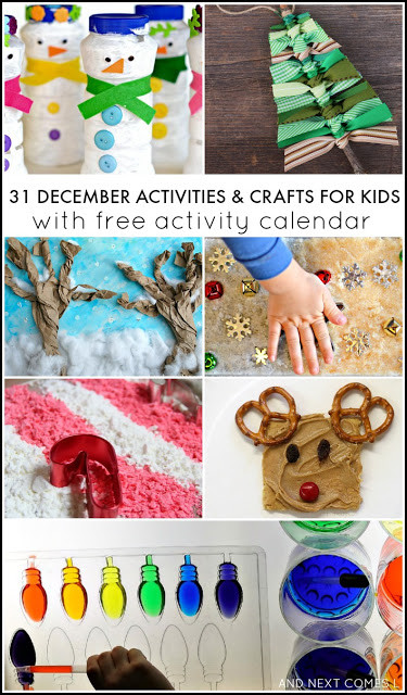 December Crafts For Preschool
 31 December Activities for Kids Free Activity Calendar