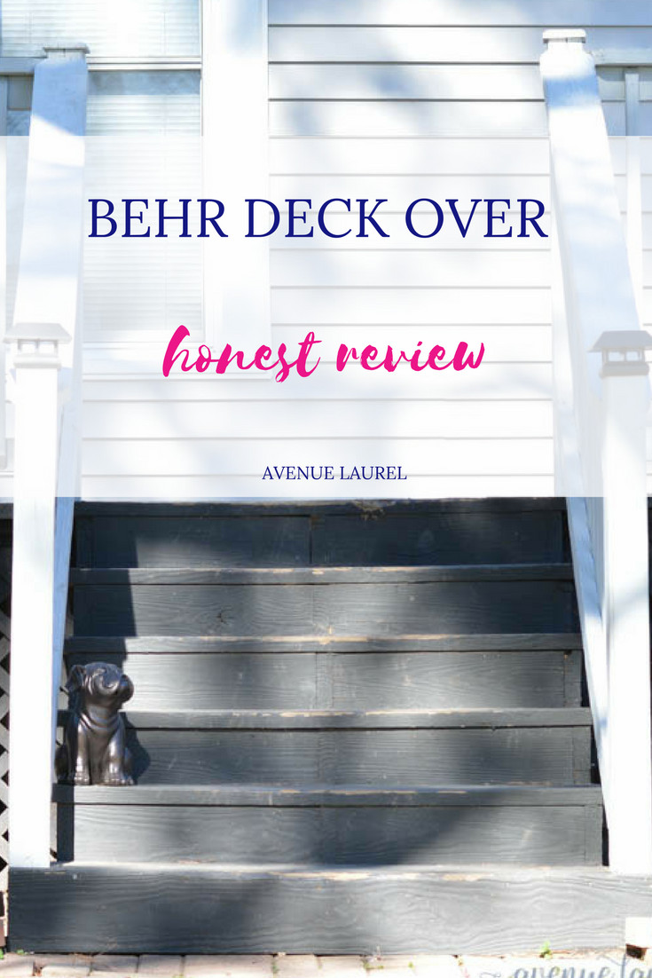 Deck Over Paint Reviews
 My honest review of Behr DeckOver • Avenue Laurel