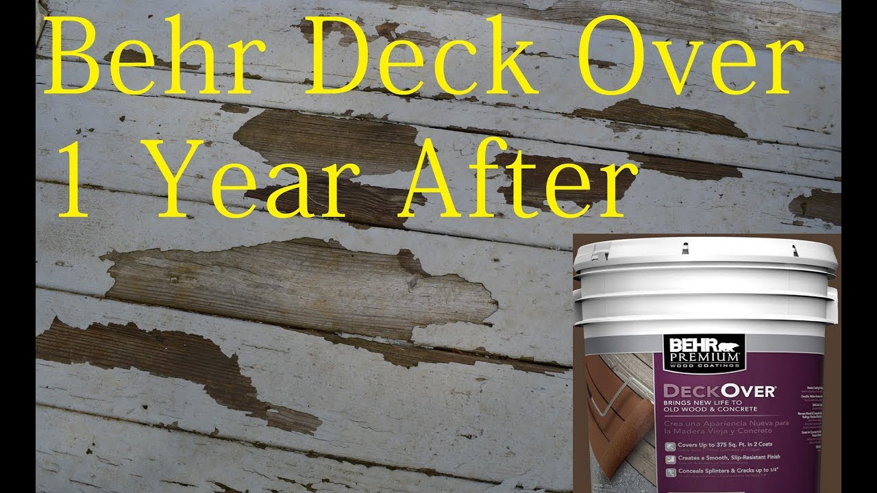 Deck Over Paint Reviews
 Behr Deck Over Paint Review after 1 Year