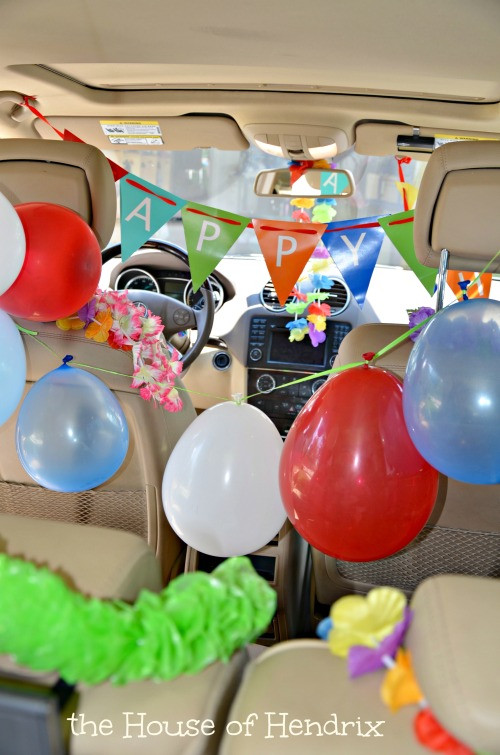 Decorate Car For Birthday
 Imagine ting into your car on your birthday and it s