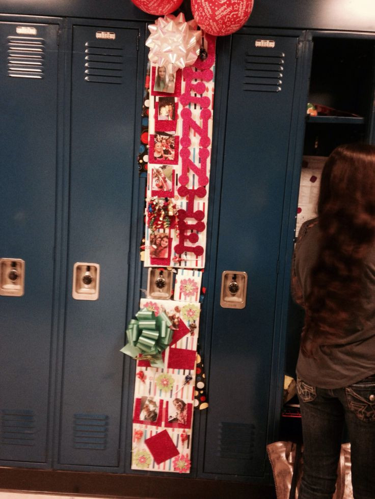 Decorated Lockers For Birthdays
 1000 images about Bday locker decorations on Pinterest