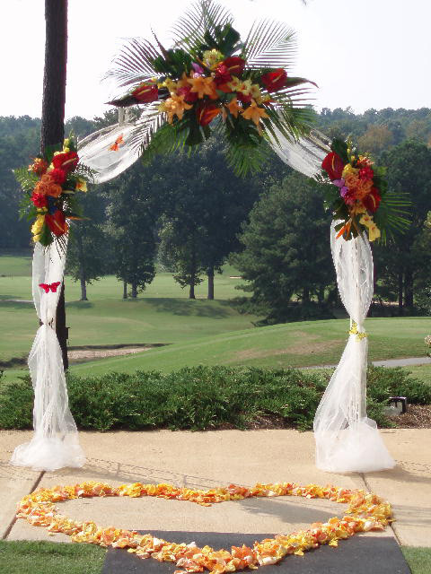 Decorated Wedding Arches
 Wedding Decoration Wedding Arches