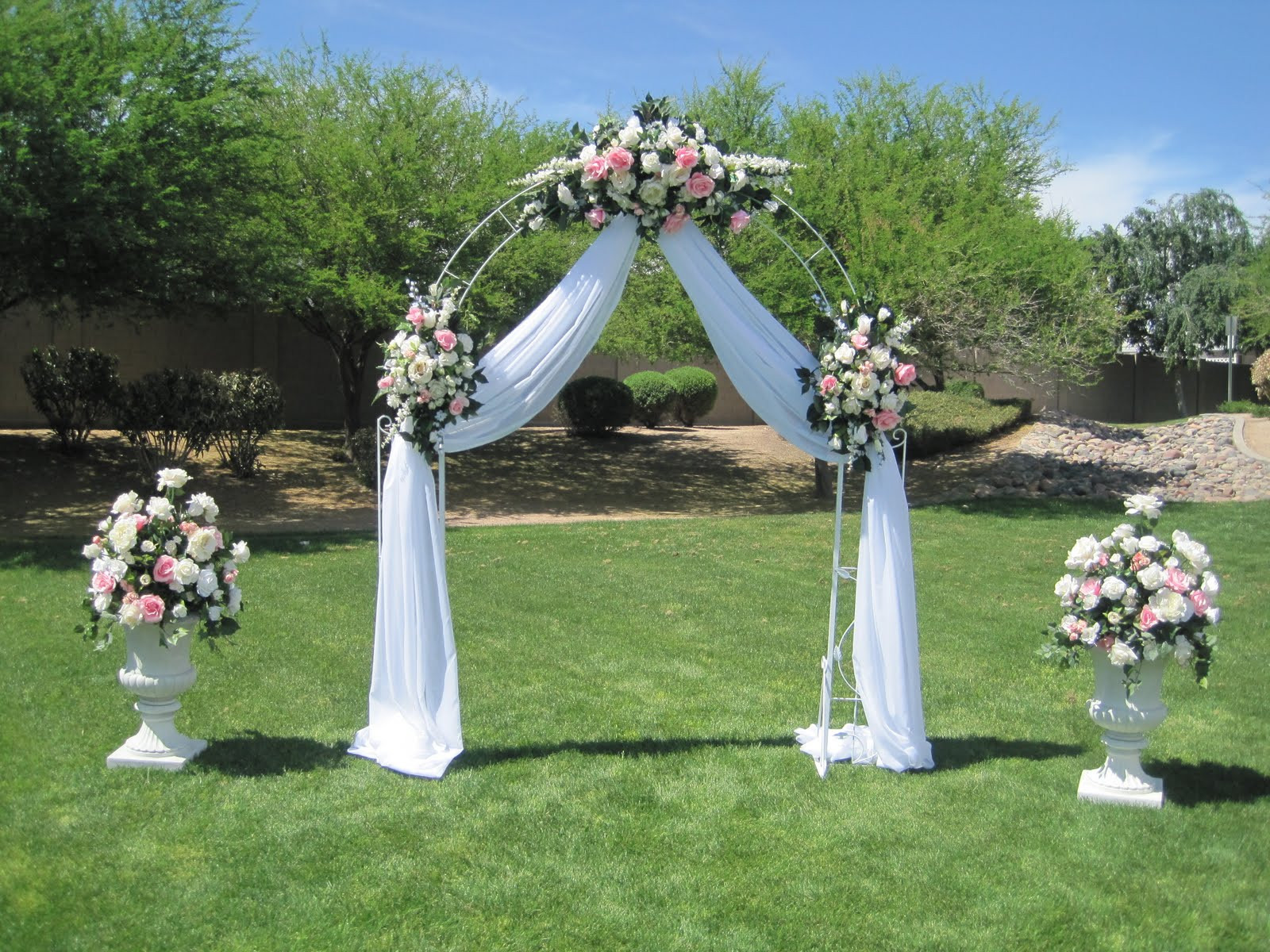 Decorated Wedding Arches
 Forevermore Wedding Decor Arches