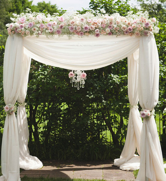 Decorated Wedding Arches
 Arch Decor Archives Weddings Romantique