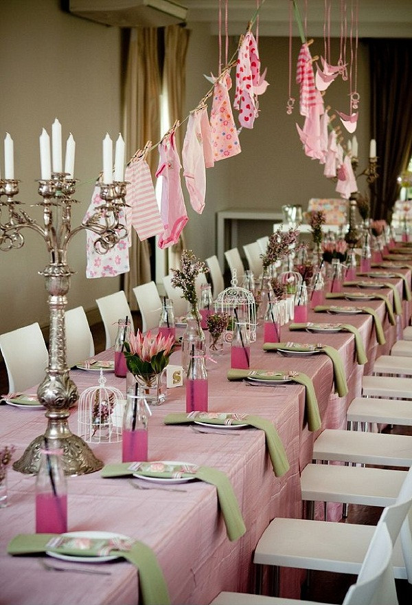 Decoration Ideas For Baby Shower
 18 Baby Shower Decorating Ideas for Girls Easyday