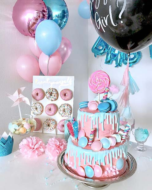 Decoration Ideas For Gender Reveal Party
 23 Adorable Gender Reveal Party Ideas crazyforus