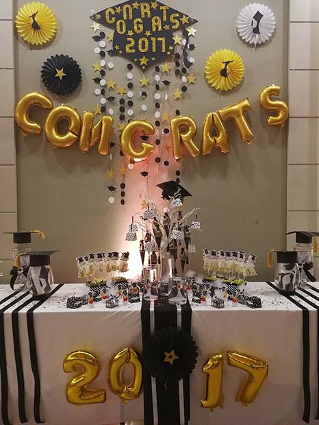 Decoration Ideas For Graduation Party
 41 Best Graduation Party Decorations and Ideas Page 2 of 4