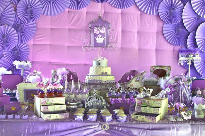Decoration Ideas Purple Birthday Party
 Kara s Party Ideas Purple Princess Sofia The First