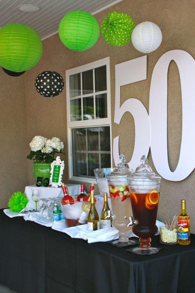 Decorations For 50th Birthday
 50TH Birthday Party Ideas 1 of 10