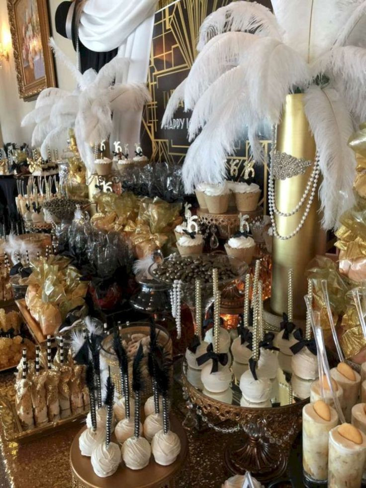 Decorations For A Birthday Party
 10 Awesome Decorations Great Gatsby party Ideas