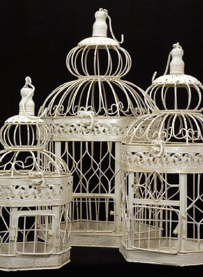 Decorative Bird Cages For Weddings
 3 Victorian Style Bird Cages