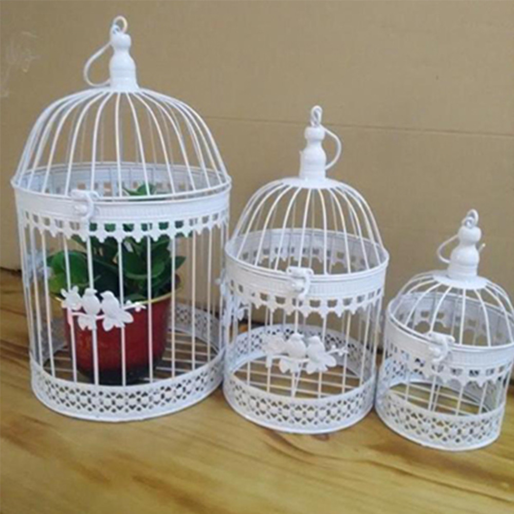 Decorative Bird Cages For Weddings
 Fashion Antique Decorative Bird Cages Classic Iron Flower
