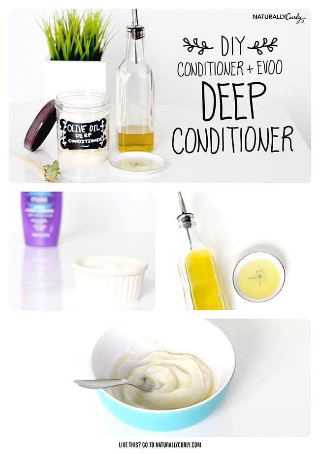 Deep Hair Conditioner DIY
 DIY Olive Oil Deep Conditioner NaturallyCurly