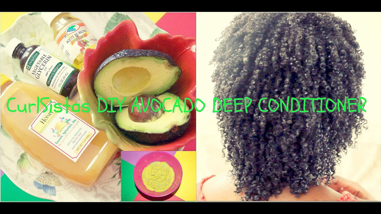 Deep Hair Conditioner DIY
 Natural Hair DIY Avocado Deep Conditioner CurlSistas