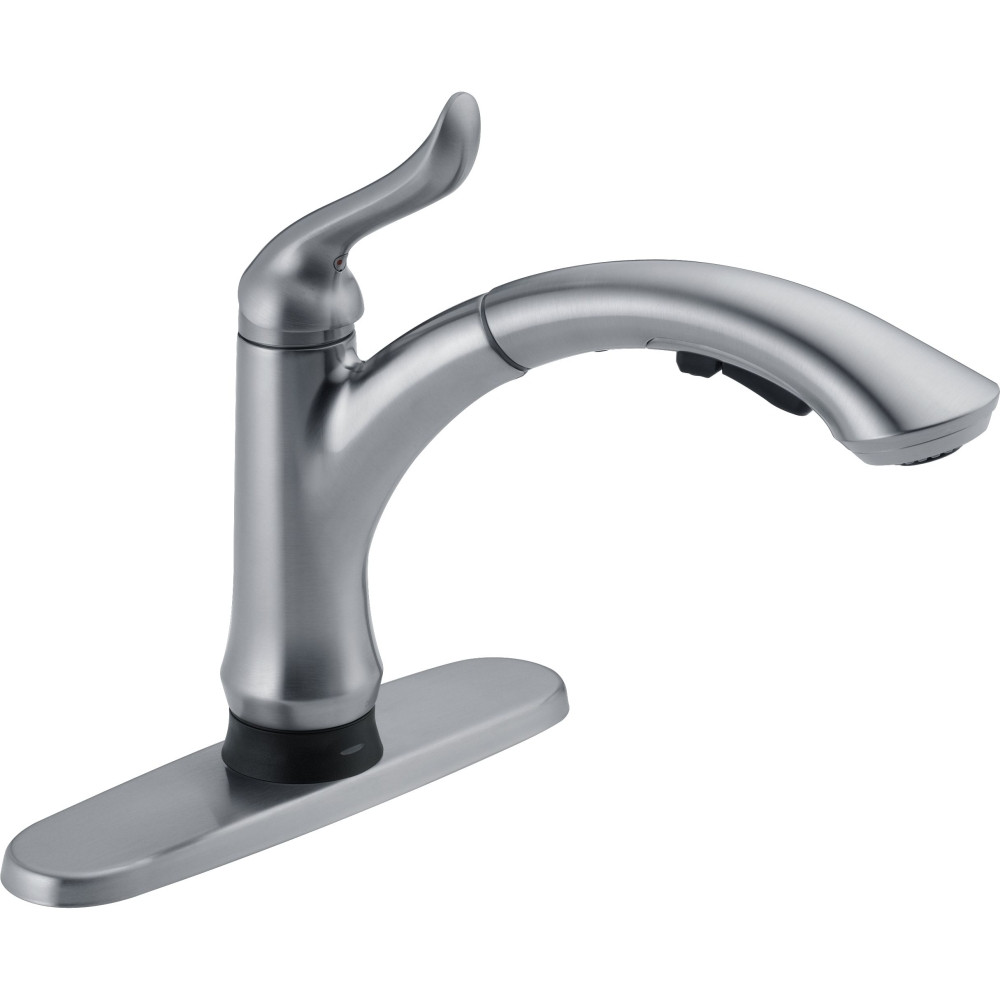 Delta Linden Bathroom Faucets
 Delta Faucet 4353T RB DST Linden Venetian Bronze Pullout