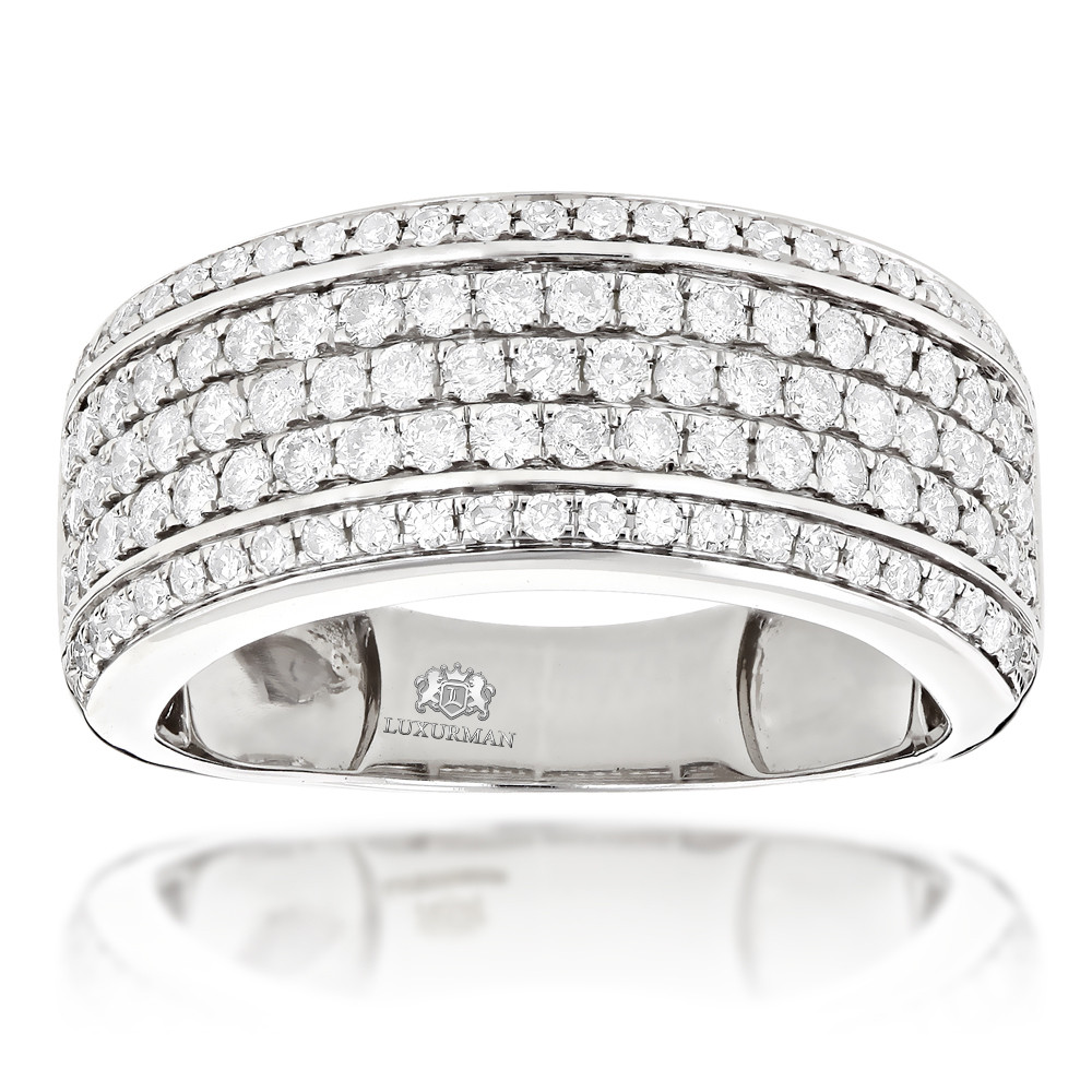 Designer Mens Wedding Bands
 Mens Diamond Wedding Band Designer Ring by Luxurman 1 5ct