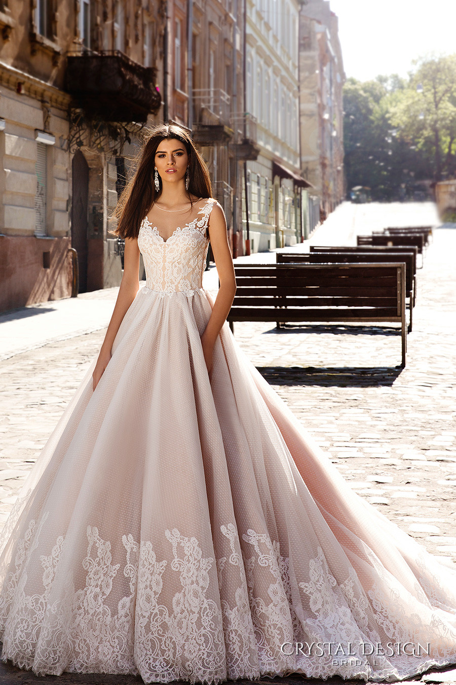 Designer Wedding Gown
 Crystal Design 2016 Wedding Dresses