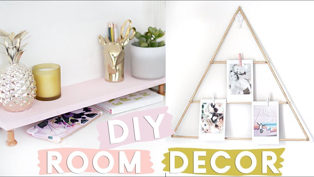 Desk Decor DIY
 DIY Organisational Room Decor Projects for your Desk
