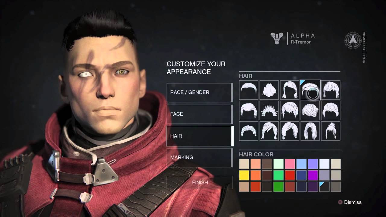 Destiny 2 Female Hairstyles
 Destiny Alpha Character Creation Male and Female Human