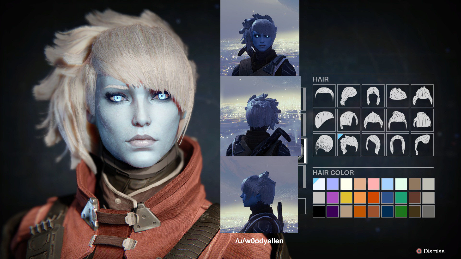 Destiny 2 Female Hairstyles
 Destiny Awoken Female Hairstyles what your hair looks