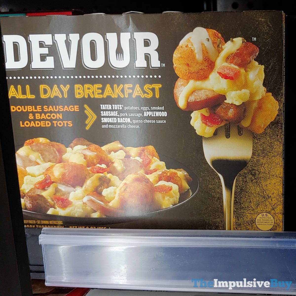 Devour Microwave Dinners
 SPOTTED Devour All Day Breakfast Frozen Entrees The