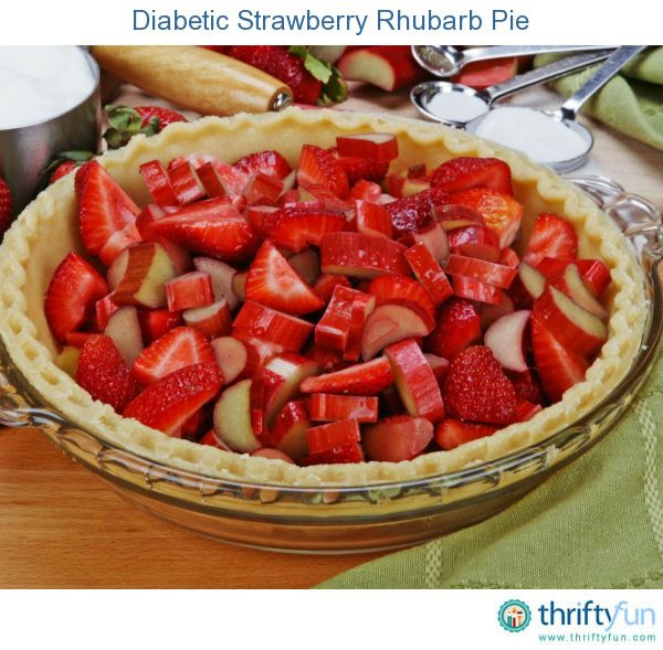 Diabetic Rhubarb Recipes
 Diabetic Strawberry Rhubarb Pie