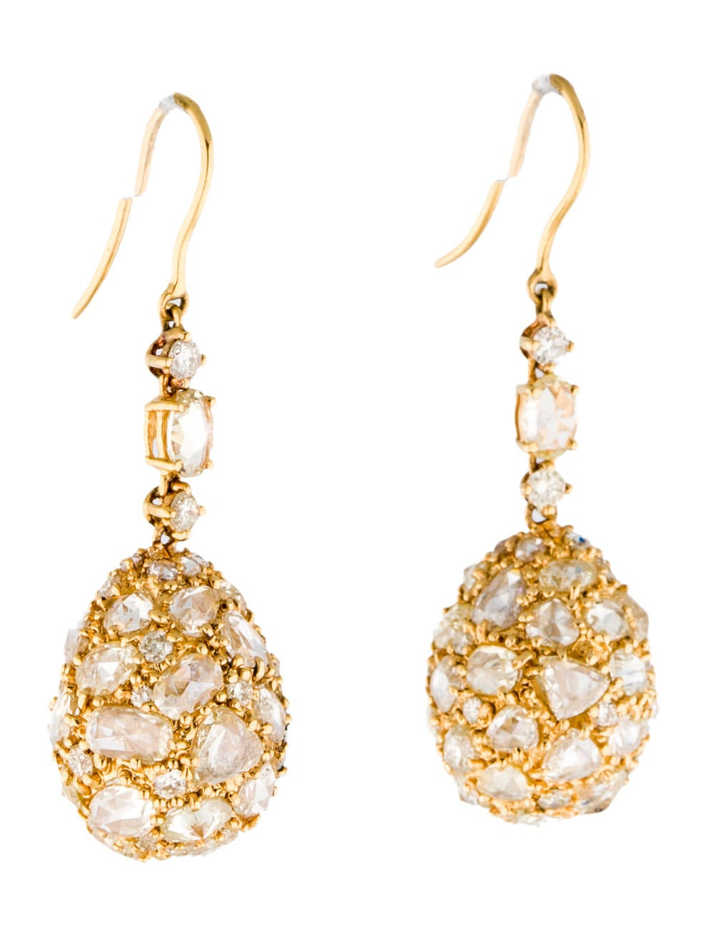 Diamond Ball Earrings
 Diamond Ball Earrings Earrings FJE