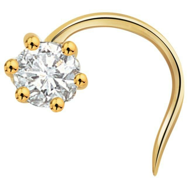 Diamond Body Jewelry
 Diamond nose pin