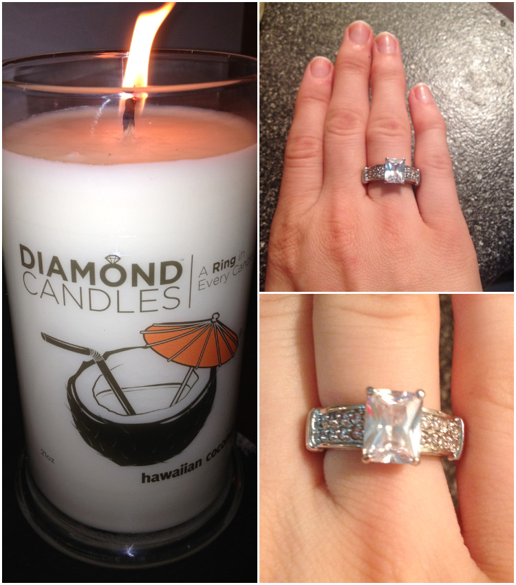Diamond Candles Rings
 Baxtron Life A Scented Candle With A Buried Treasure