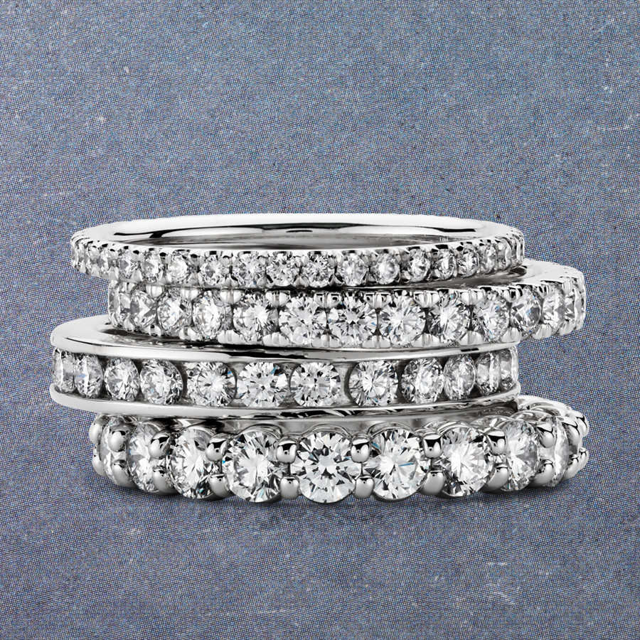 Diamond Stackable Rings
 STACKABLE DIAMOND RINGS Perhanda Fasa