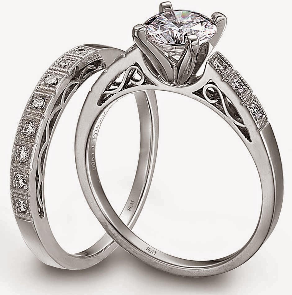 Diamond Wedding Ring Sets For Her
 Platinum Diamond Wedding Ring Sets for Him and Her Model