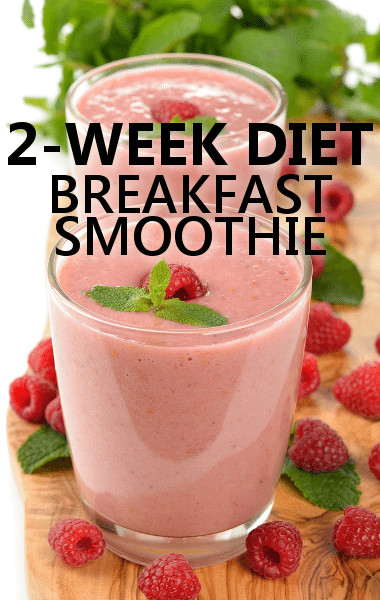 Diet Smoothie Recipes
 Dr Oz 2 Week Weight Loss Diet Food Plan & Breakfast