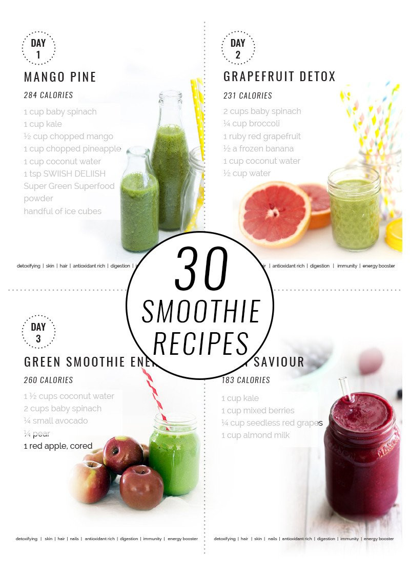 Diet Smoothie Recipes
 green smoothie t