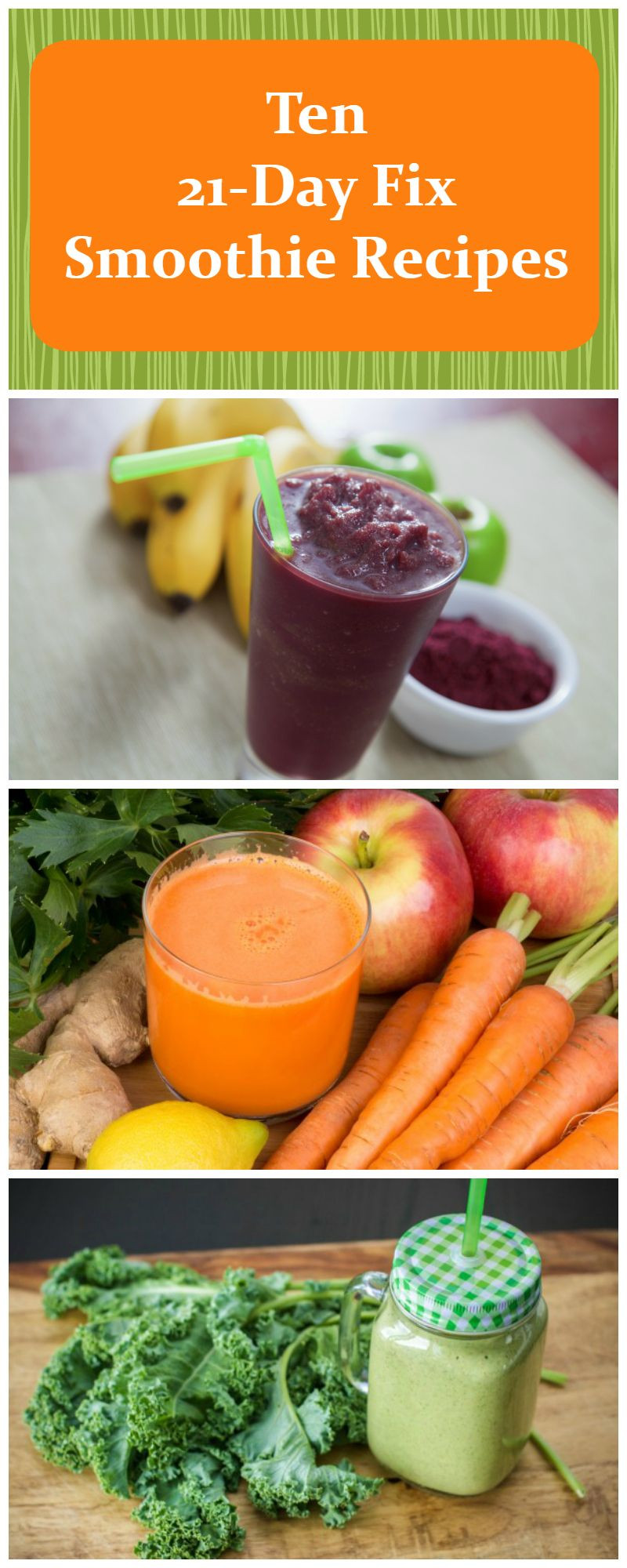 Diet Smoothie Recipes
 How to Make Smoothies for the 21 Day Fix