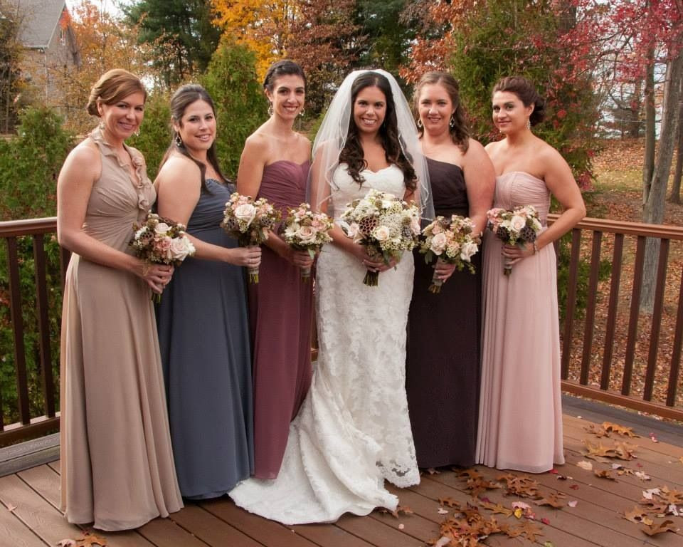 Different Colored Wedding Dresses
 Different color bridesmaid dresses in 2019